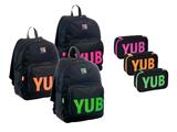 Kit zaino+astuccio quick case 3+3 assortiti
