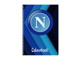 Quaderno A5 spiralato SSC Napoli 80 fogli - 1R