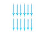 Cancela a spirale azzurra 8cm 12pz.
