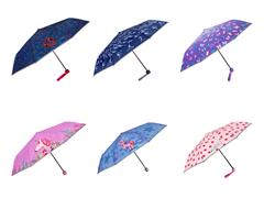 Espositore ombrelli pieghevoli assortiti 12pz.