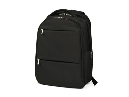 Zaino tessuto 2 scomparti - Nero