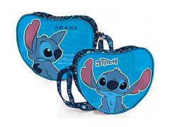 Tracolla cuore Stitch - Azzurro