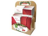Biglietto kozo Natale semplice 48pz. assortiti