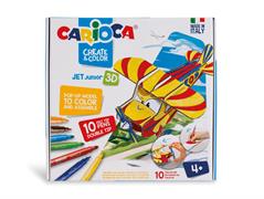 Create & color Jet junior 3D