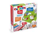 Coloring puzzle city&jungle + pennarelli