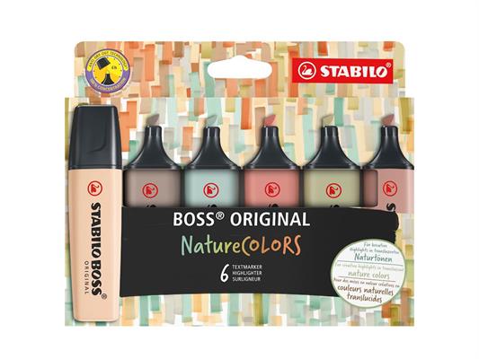 Stabilo Boss Pastel Nature 6 pz.