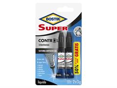 Colla Bostik super control 3gr. 1+1