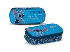 Portatutto ovale Stitch azzurro