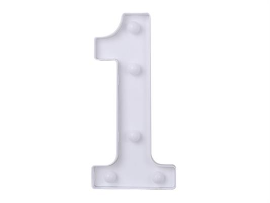 Luce a led numero 1 22cm