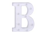 Luce a led lettera B 22cm