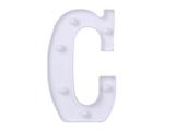 Luce a led lettere C 22cm