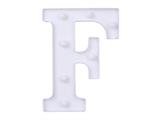 Luce a led lettera F 22cm