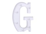 Luce a led lettera G 22cm