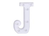 Luce a led lettera J 22cm