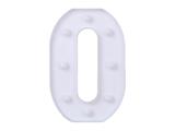 Luce a led lettera O 22cm