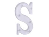 Luce a led lettera S 22cm