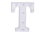 Luce a led lettera T 22cm