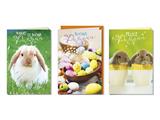 Biglietto Buona Pasqua vernice trasparente