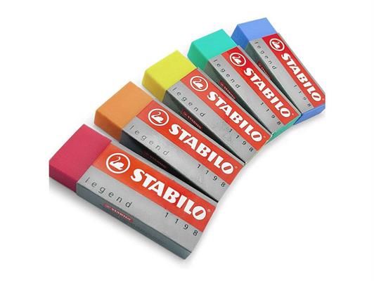 Gomma colorata Stabilo legend 20pz.