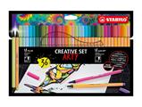 Creative Set Stabilo Arty point 88 & Pen 68 36 pz. 