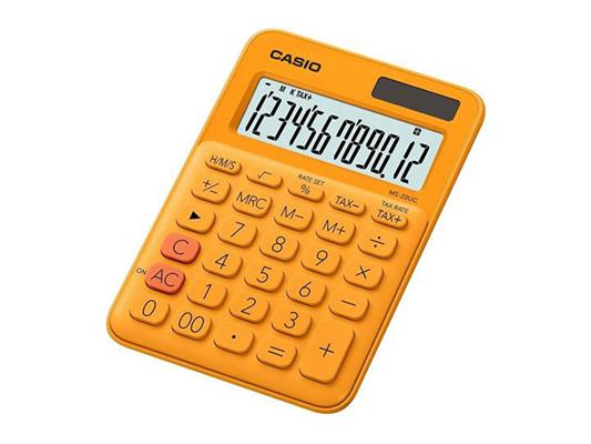 Calcolatrice Casio MS-20UC - Arancione