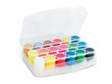 Tempera fluo/metal 18pz. con valigetta - Colori assortiti