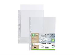 Buste forate Gea Green 22x30 riciclata 50pz. - Medio