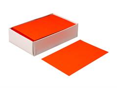 Biglietto colorato n.4 100pz. armonia - Rosso