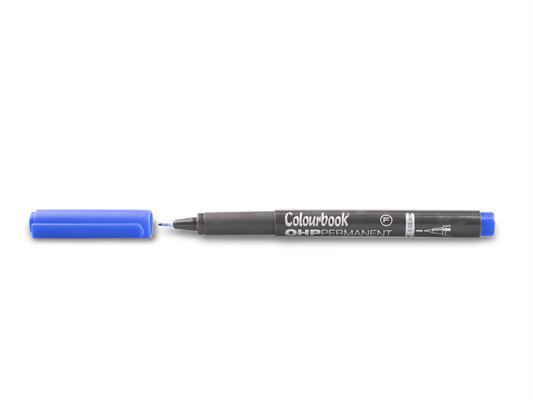 Pennarello OHP punta F 30pz. - Blu