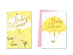 Biglietto baby shower
