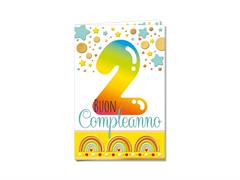 Biglietto compleanno 2 anni