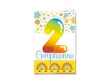 Biglietto compleanno 2 anni