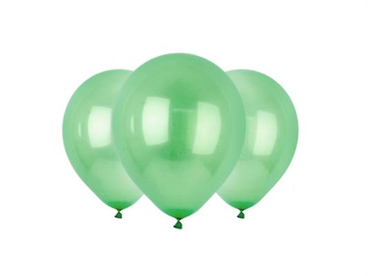 PALLONCINO VERDE CM.25 PZ.100* PARTY201