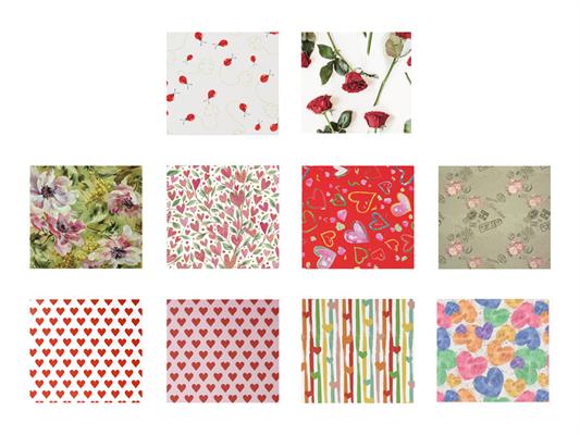Carta regalo 70x100 adulti 100 fogli assortiti