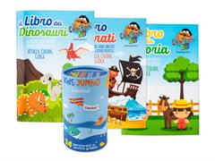 Pennarelli Maxi Kids + Il libro dei colori 18pz.