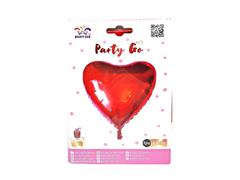 Palloncino Mylar cuore rosso 81cm