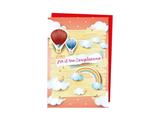Biglietto porta soldi augurale compleanno glitter