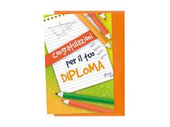 Biglietto augurale diploma