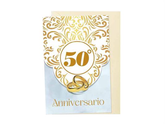 Biglietto augurale anniversario