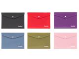 Busta A4 con bottone Wild 6pz. Colourbook - Colori assortiti