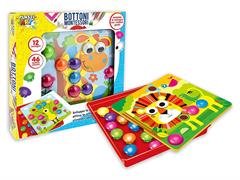 Plastiart gioco Montessori chiodini colorati