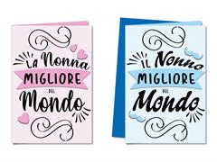 Biglietto auguri nonni