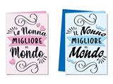 Biglietto auguri nonni