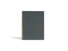 Quaderno A5 spiralato Live green Vert Loden Colourbook - 5mm