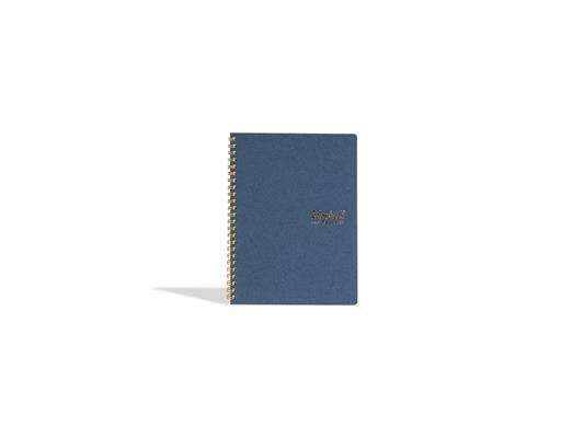 Quaderno A6 spiralato Live green Saphir Colourbook - 5mm