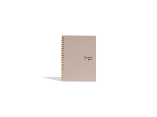 Quaderno A6 spiralato Live green Calcaire Colourbook - 5mm