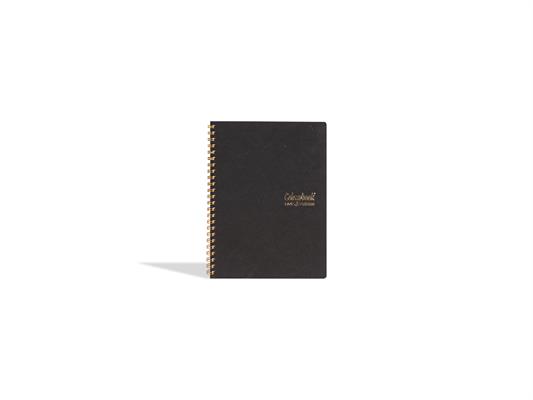 Quaderno A6 spiralato Live green Antracite Colourbook - 5mm