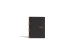 Quaderno A6 spiralato Live green Antracite Colourbook - 5mm