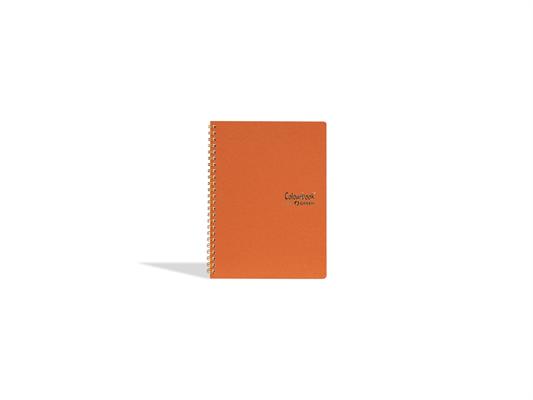 Quaderno A6 spiralato Live green Orange Colourbook - 5mm