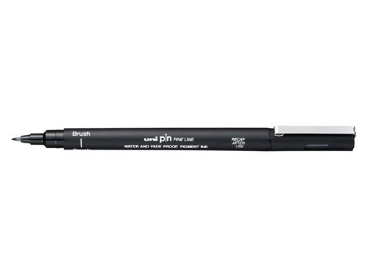 Penna Pin fineliner punta brush - Nero
